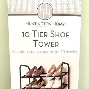 Huntington Home 10-Tier Shoe Tower